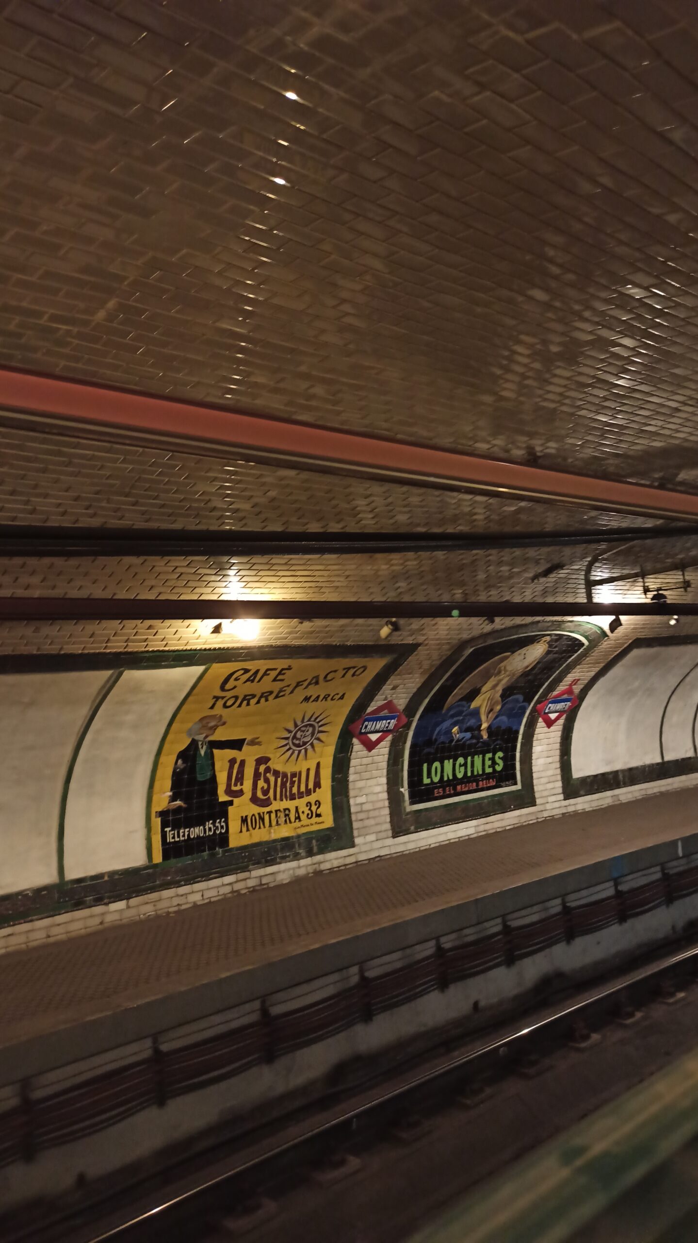 metro de madrid estación fantasma chamberí andén cero