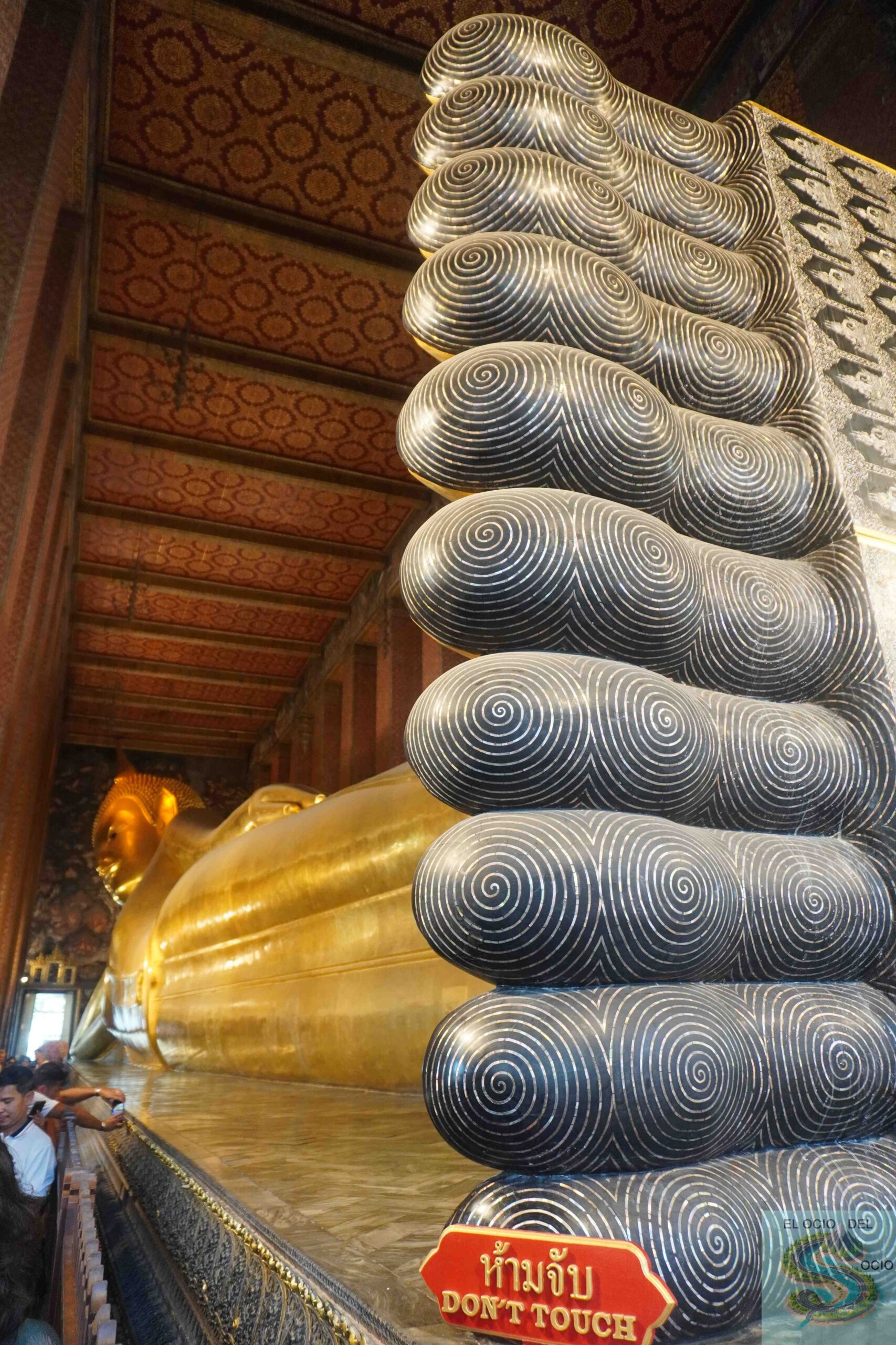 Wat Pho (Buda reclinado), Bangkok, Tailandia