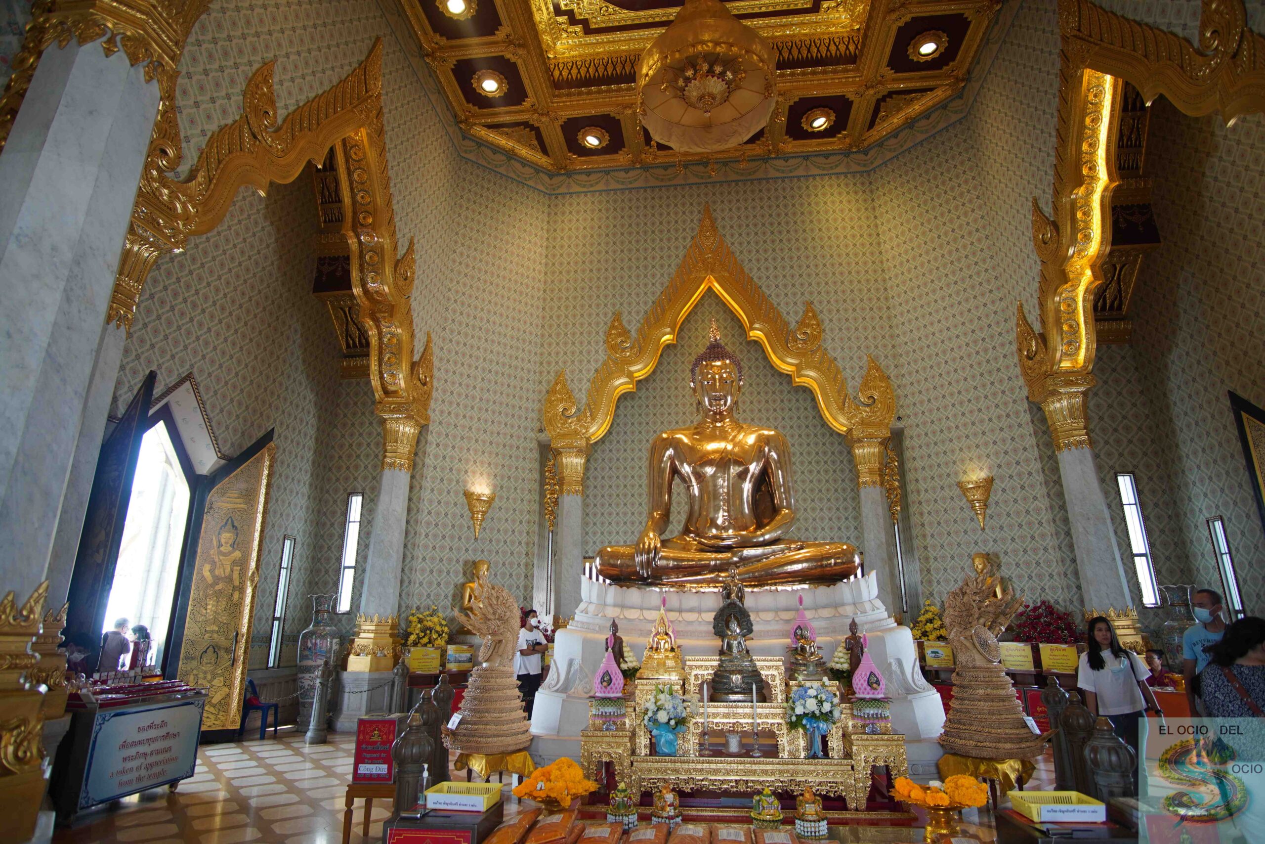 Wat Traimit (Buda de oro), Bangkok, Tailandia