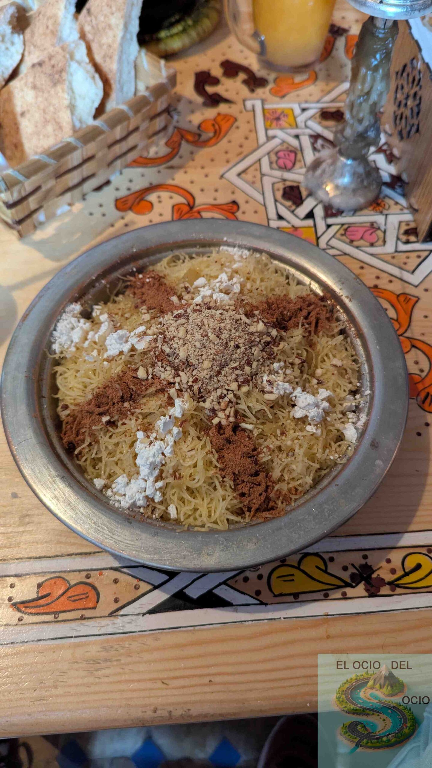 Sefta, plato típico de Chefchaouen (Chauen), Marruecos