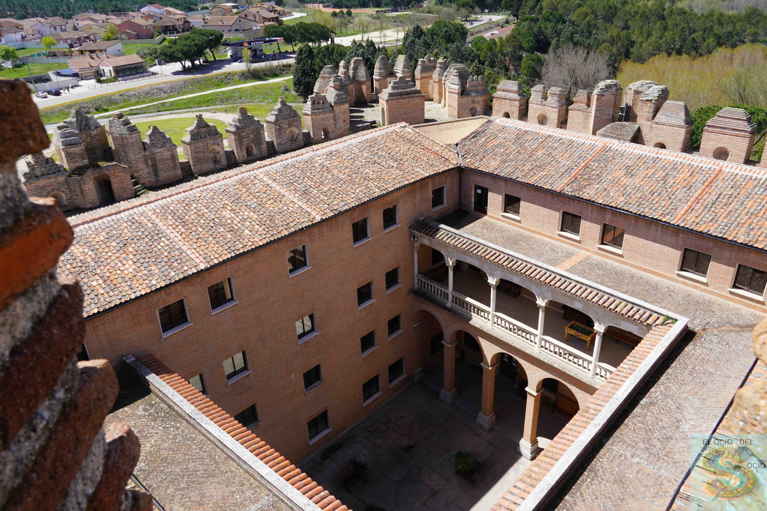 Castillo de Coca por dentro, Segovia
