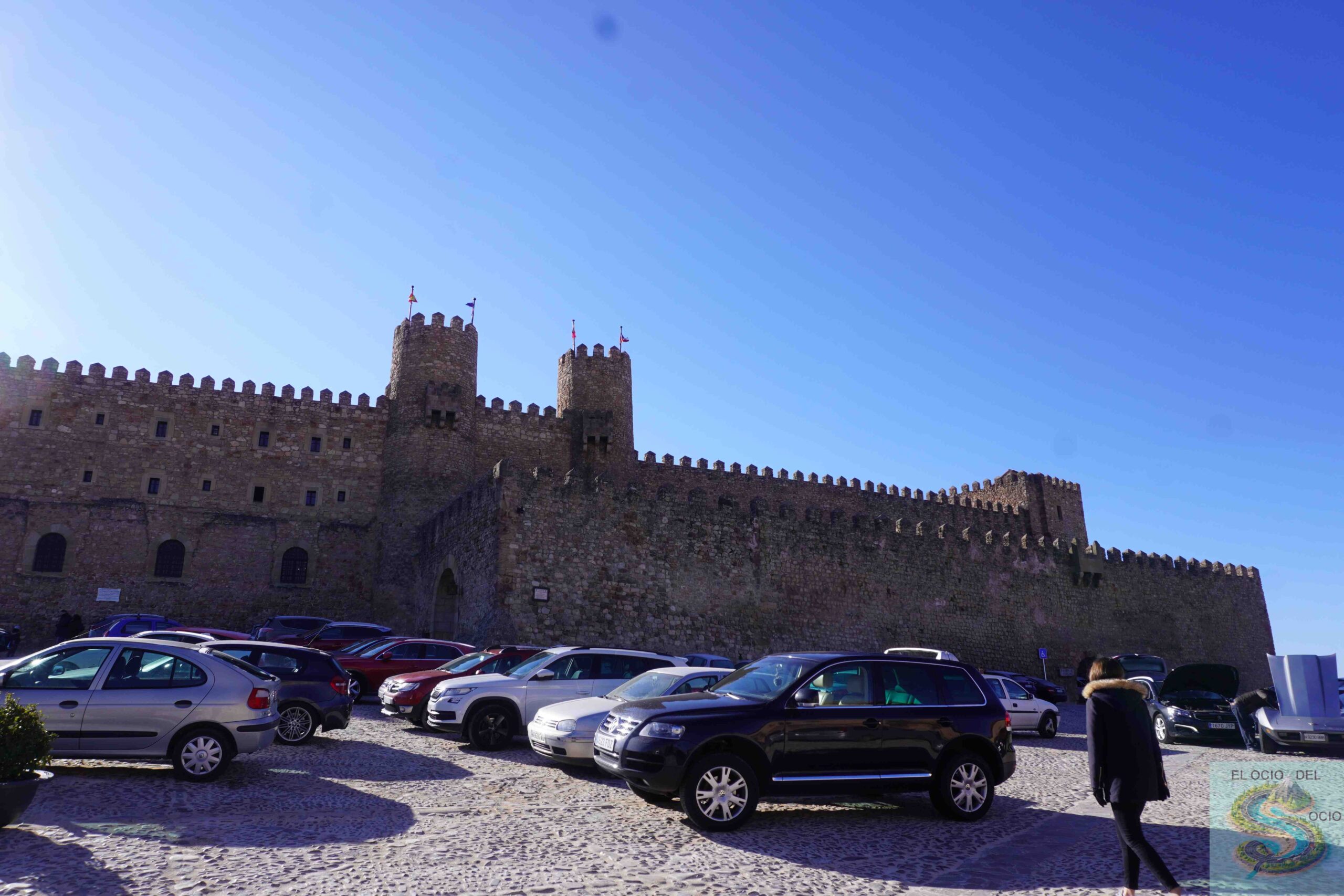 Castillo de los Obispos, Sigüenza, en Guadalajara, España