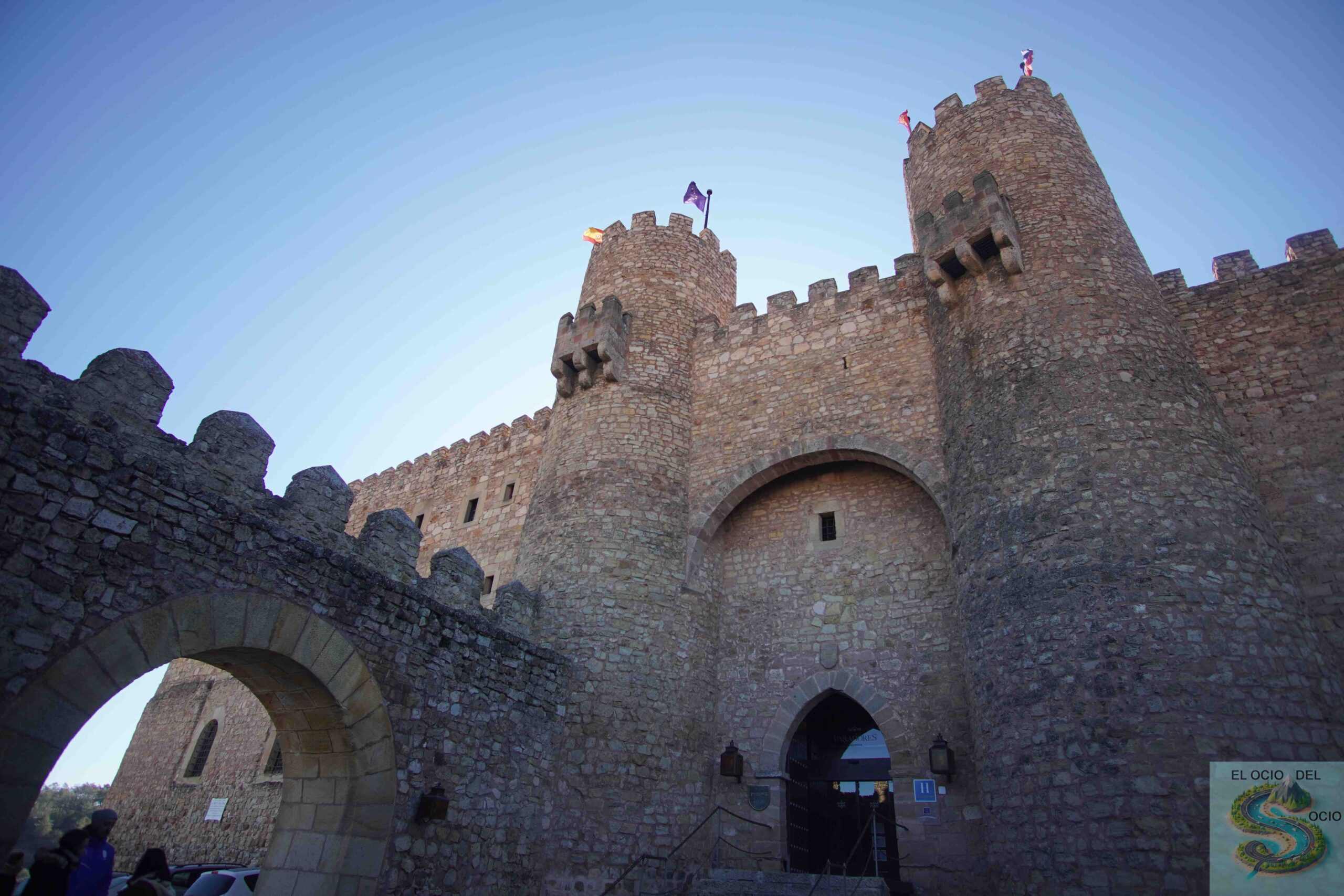 Castillo de los Obispos, Sigüenza, Guadalajara, España