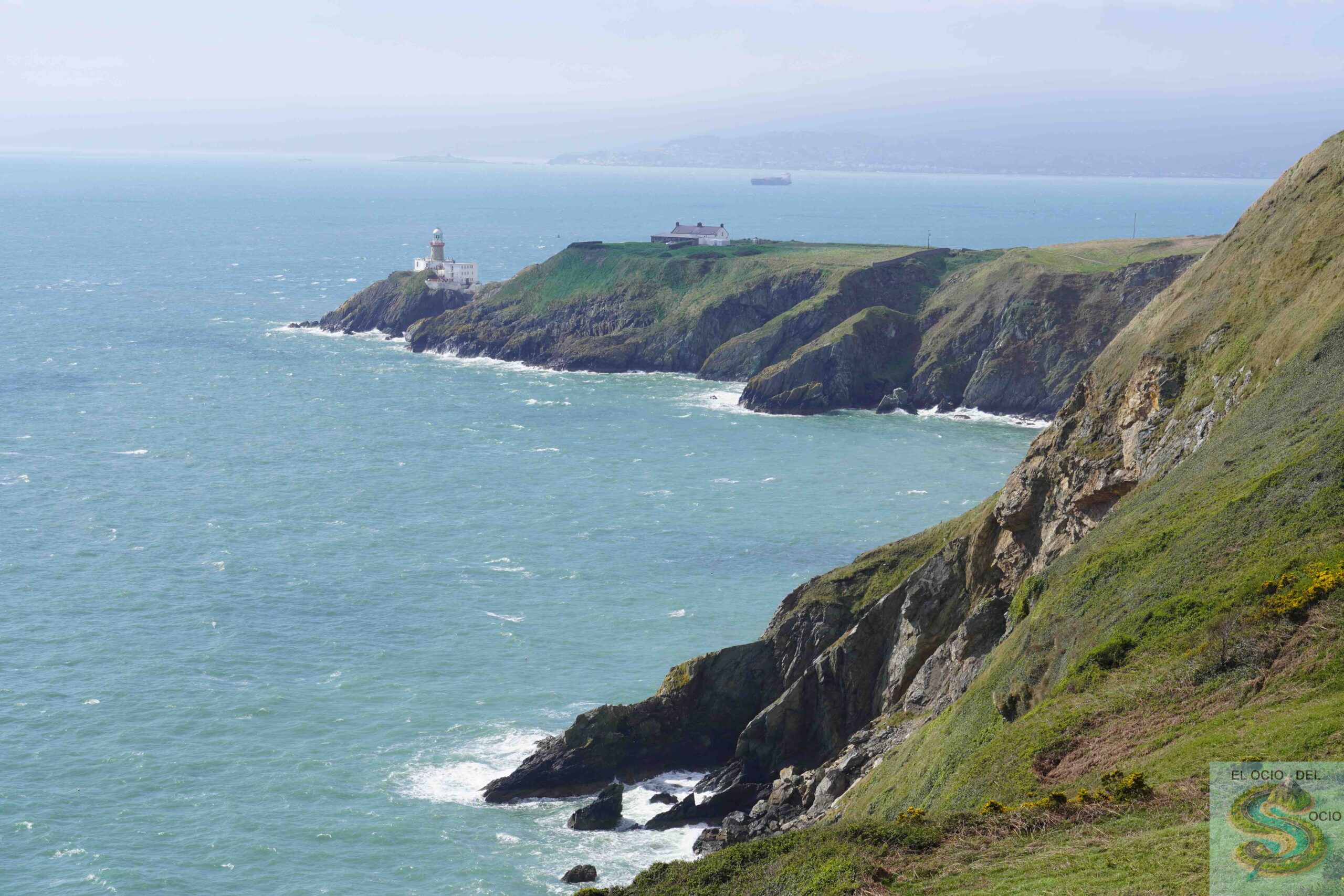 Faro de Baily, Howth Cliff Walk, acantilado de Howth (Irlanda)