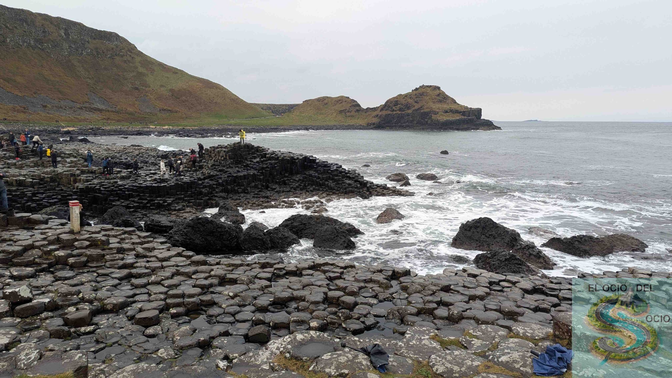 Giants Causeway Calzada de los Gigantes. Irlanda del Norte.