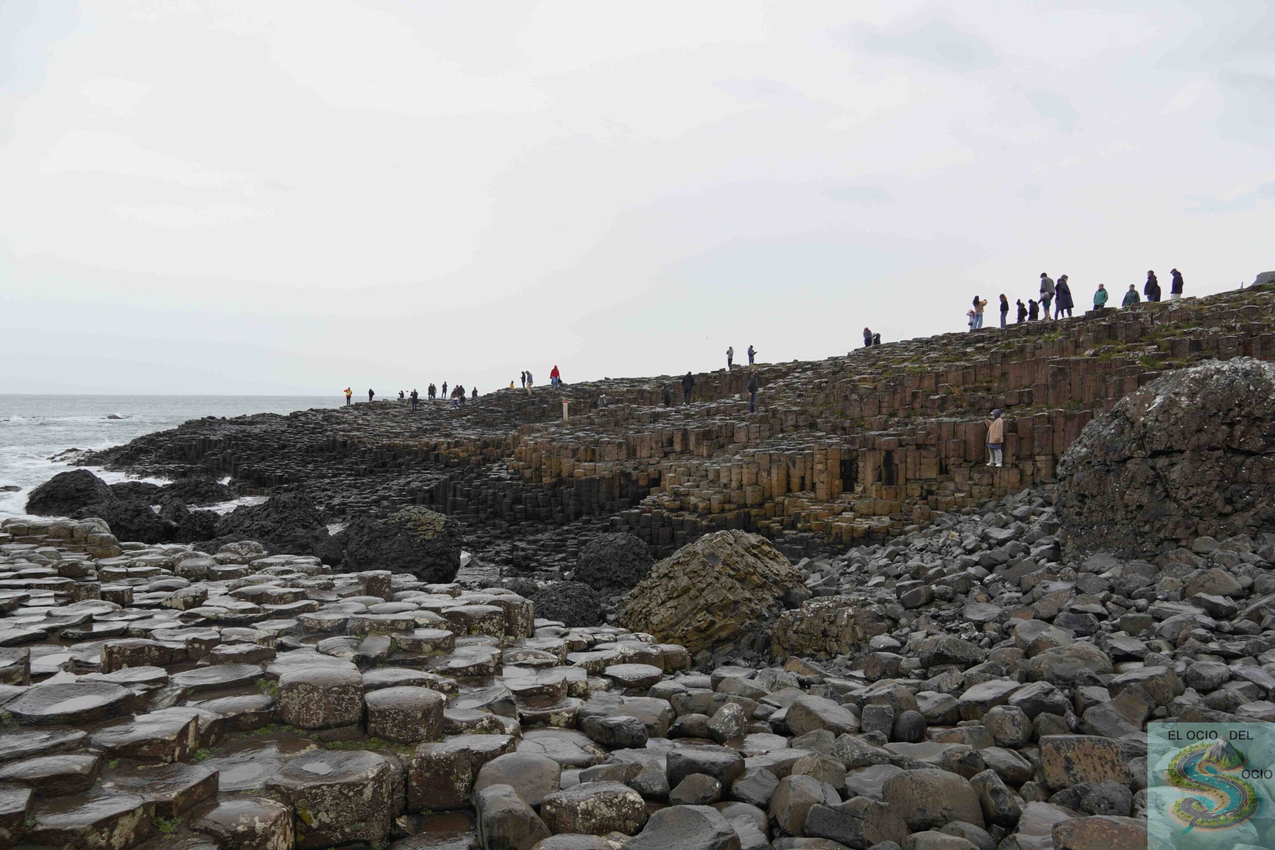 Giants Causeway Calzada de los Gigantes.