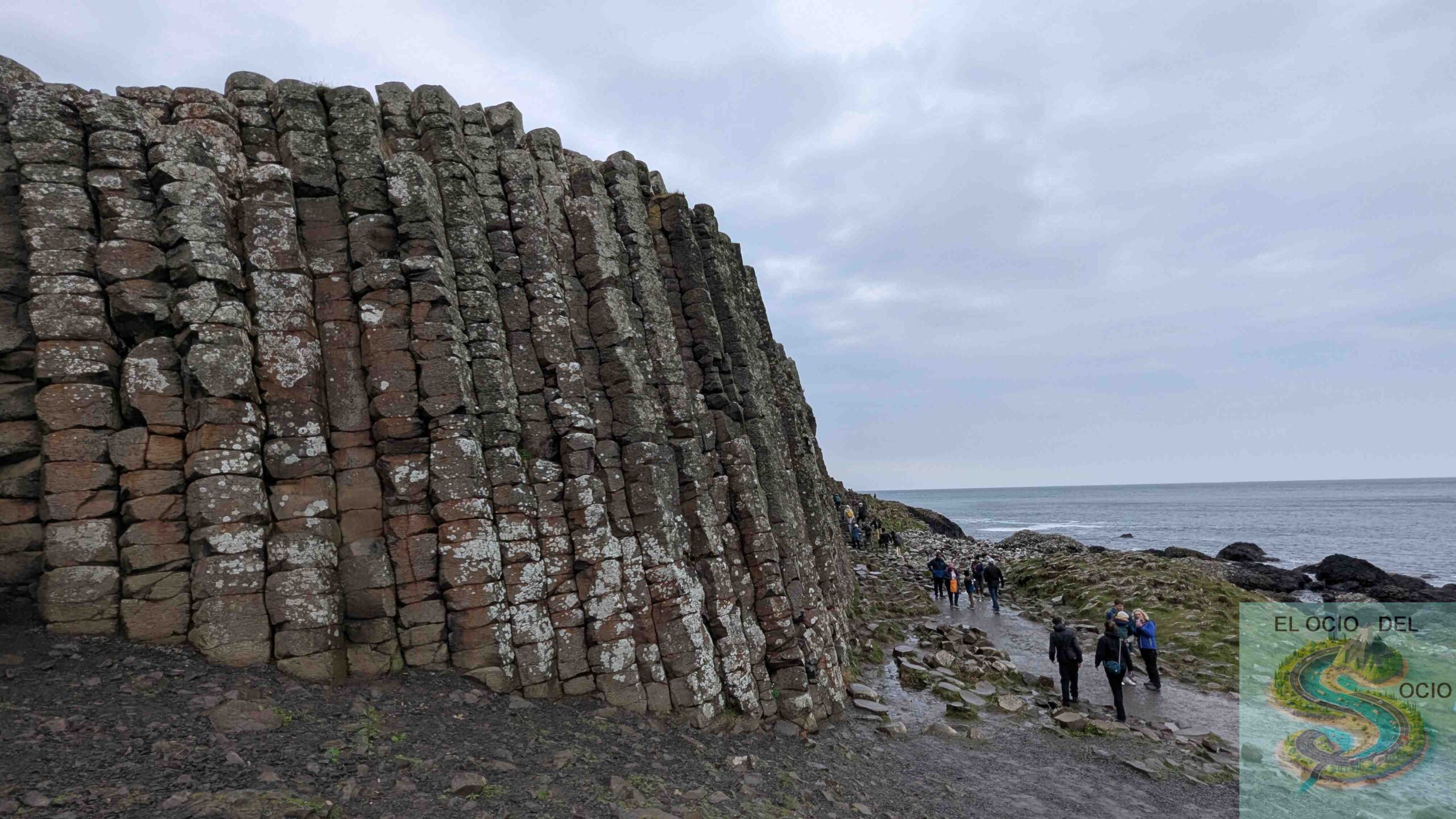 Giants Causeway Calzada de los Gigantes.