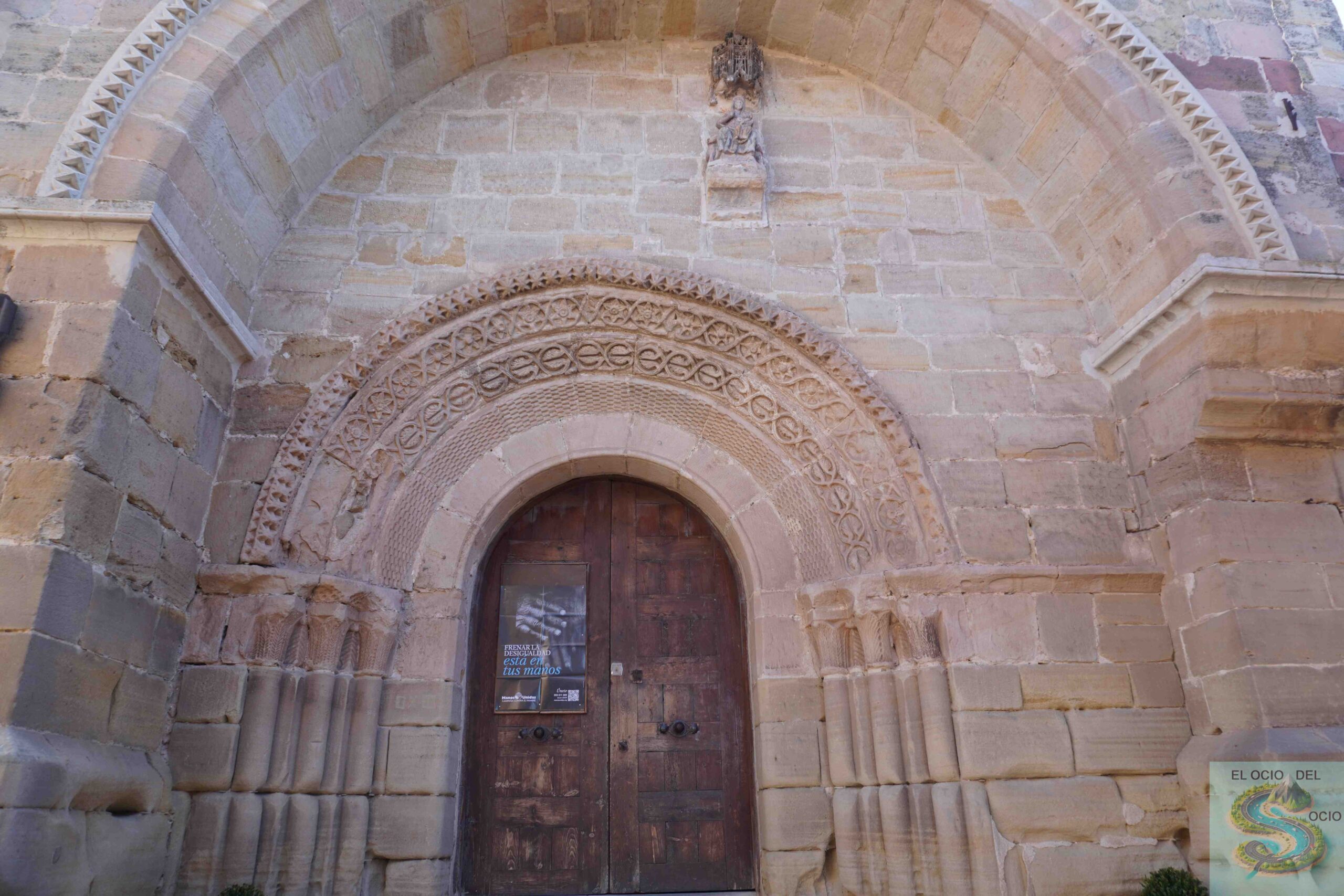 Iglesia de San Vicente en Sigüenza, Guadalajara, España