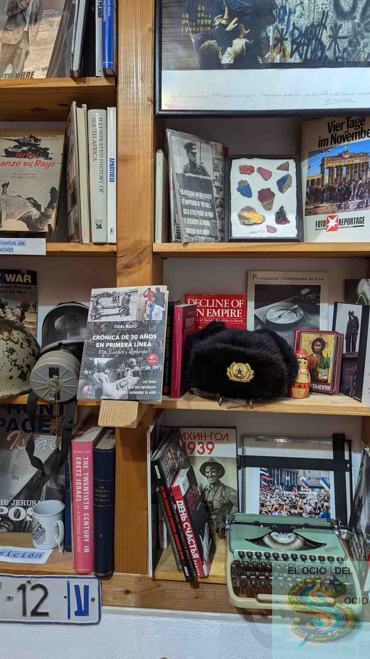Librería en Urueña, Valladolid, España