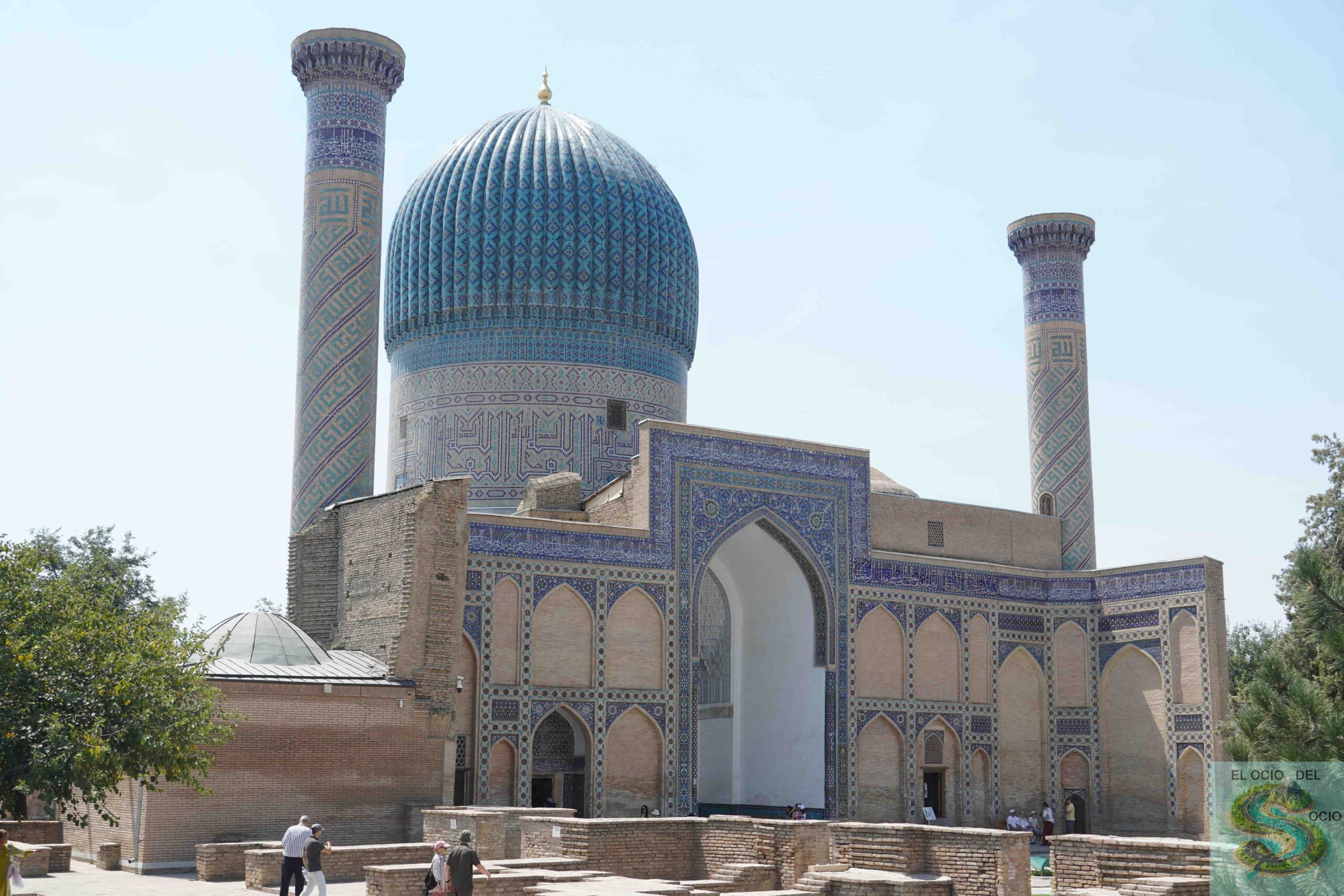 Mausoleo Gur-e-Amir, Samarcanda, Uzbekistán