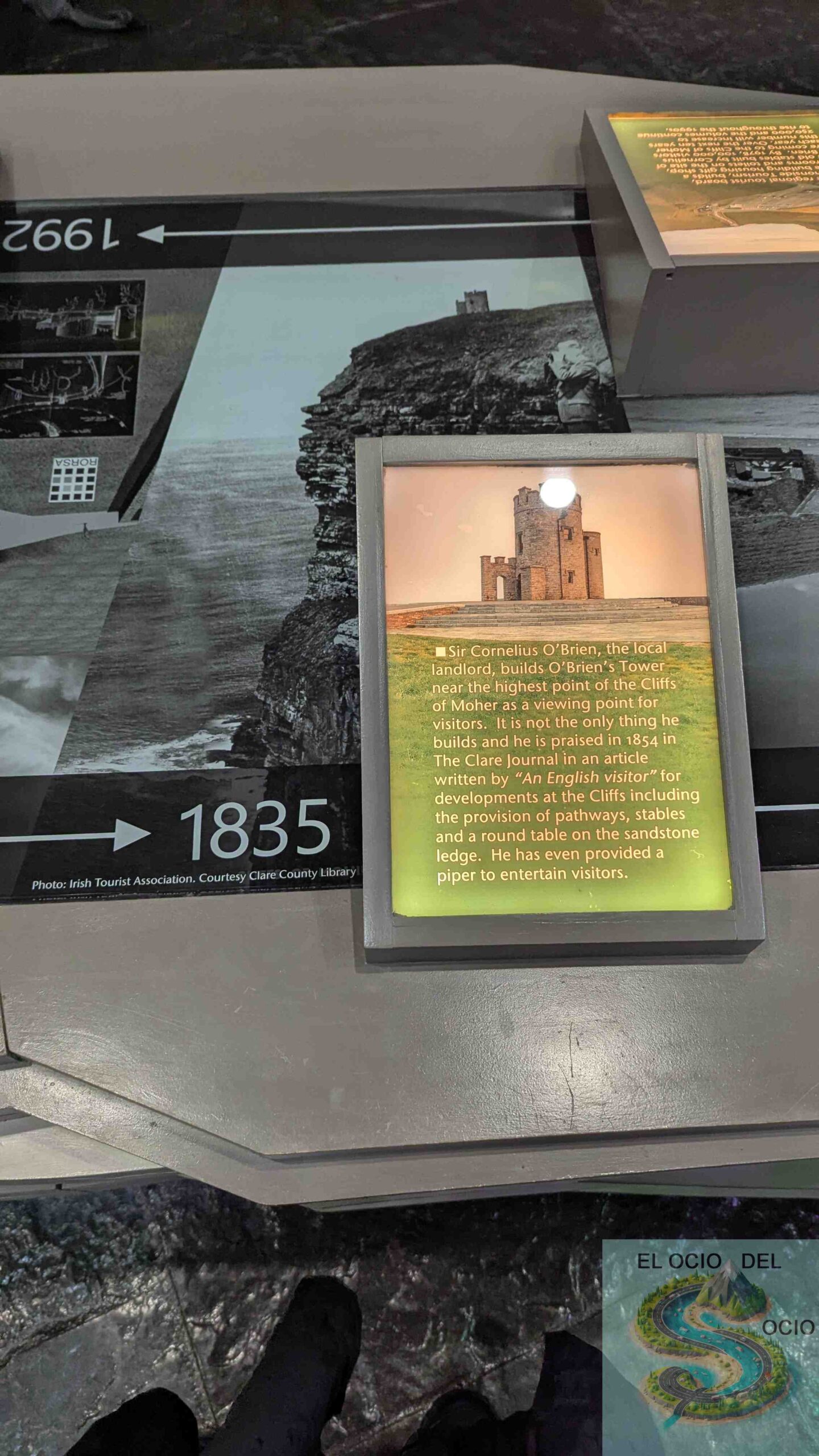 Moher, centro de visitantes, Irlanda
