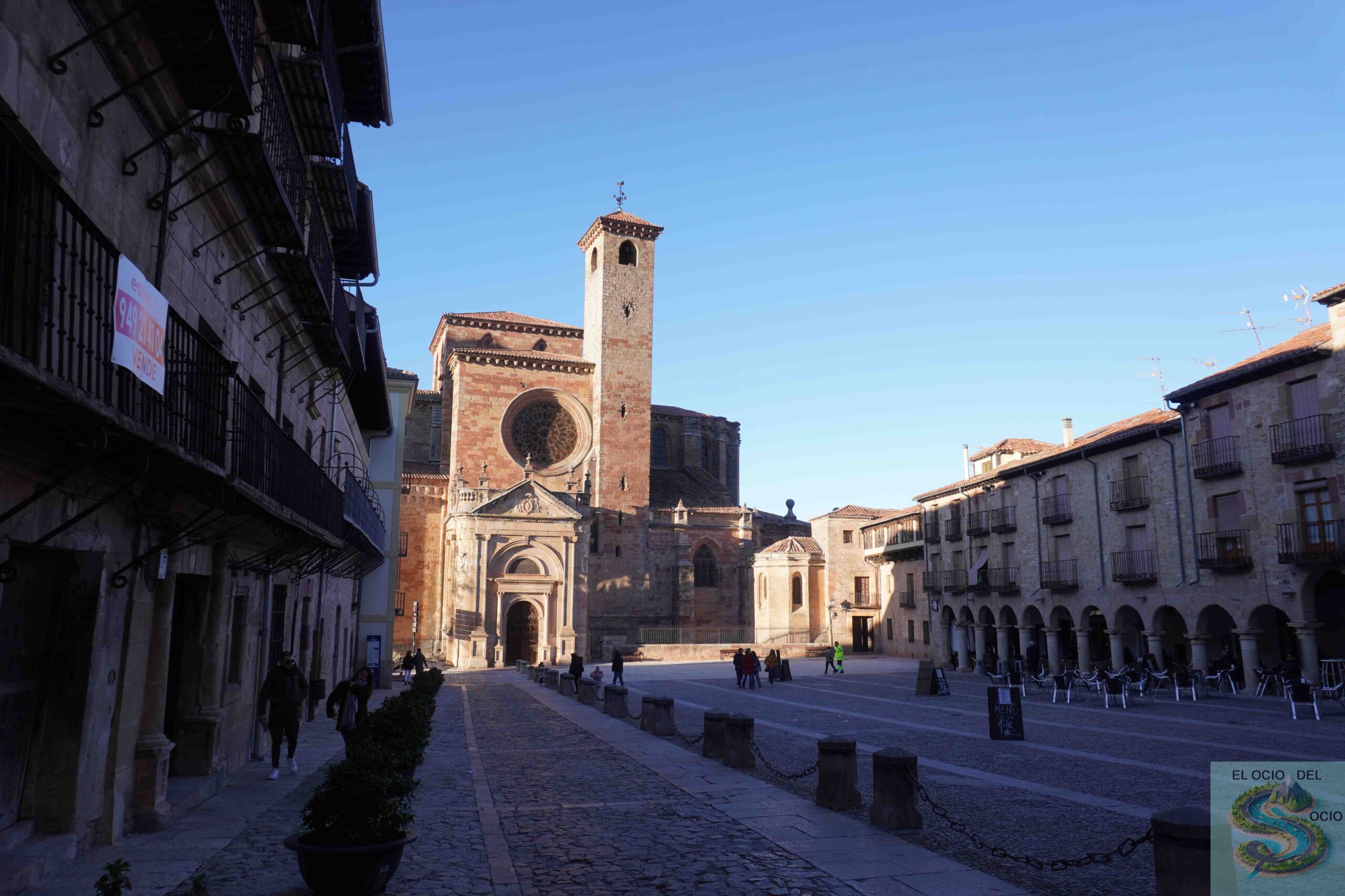 Plaza Mayor de Sigüenza, Guadalajara, España