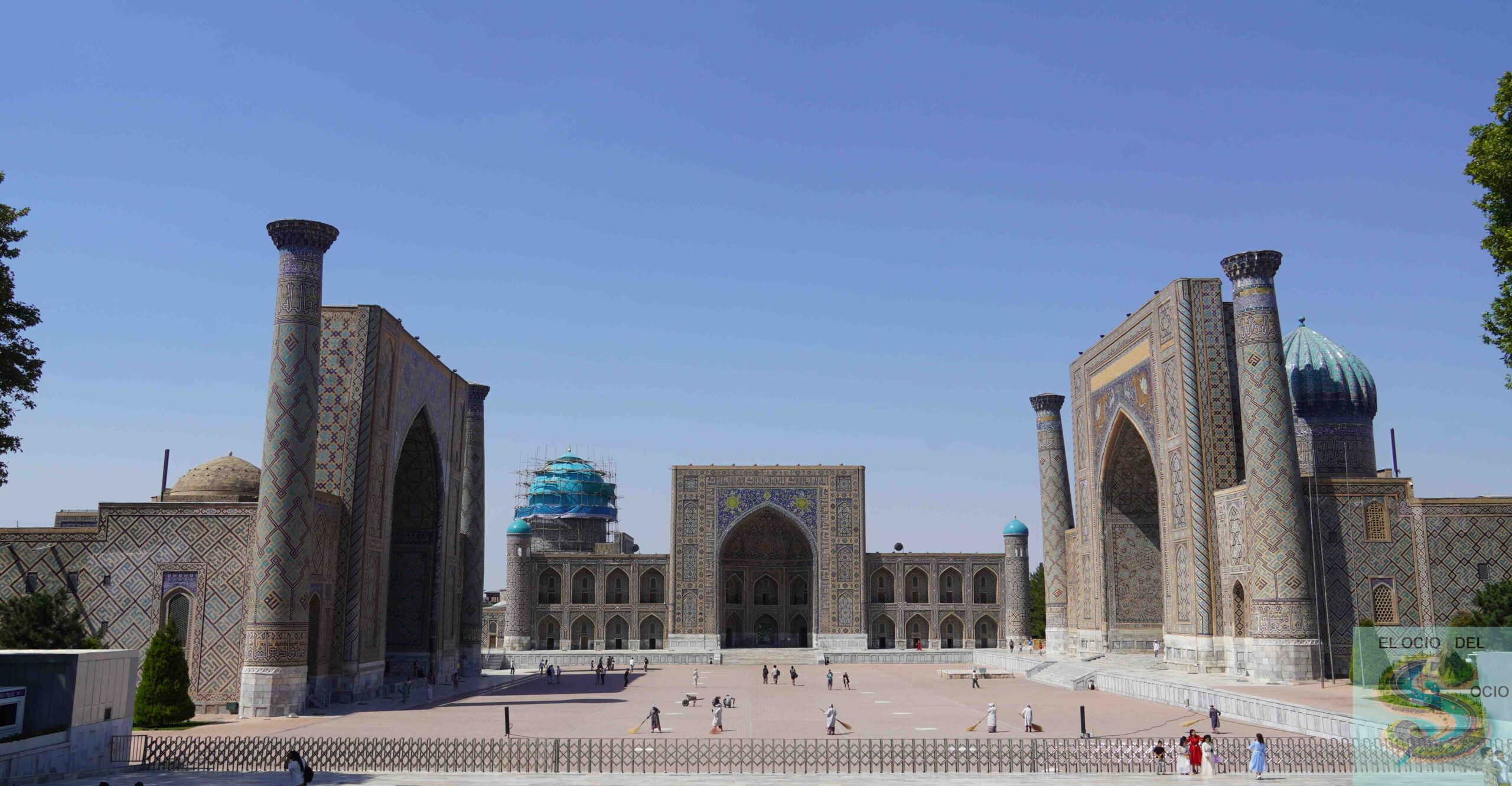 Plaza Registán, Samarcanda, Uzbekistán