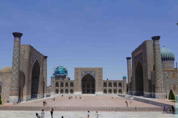 Plaza Registán, Samarcanda, Uzbekistán