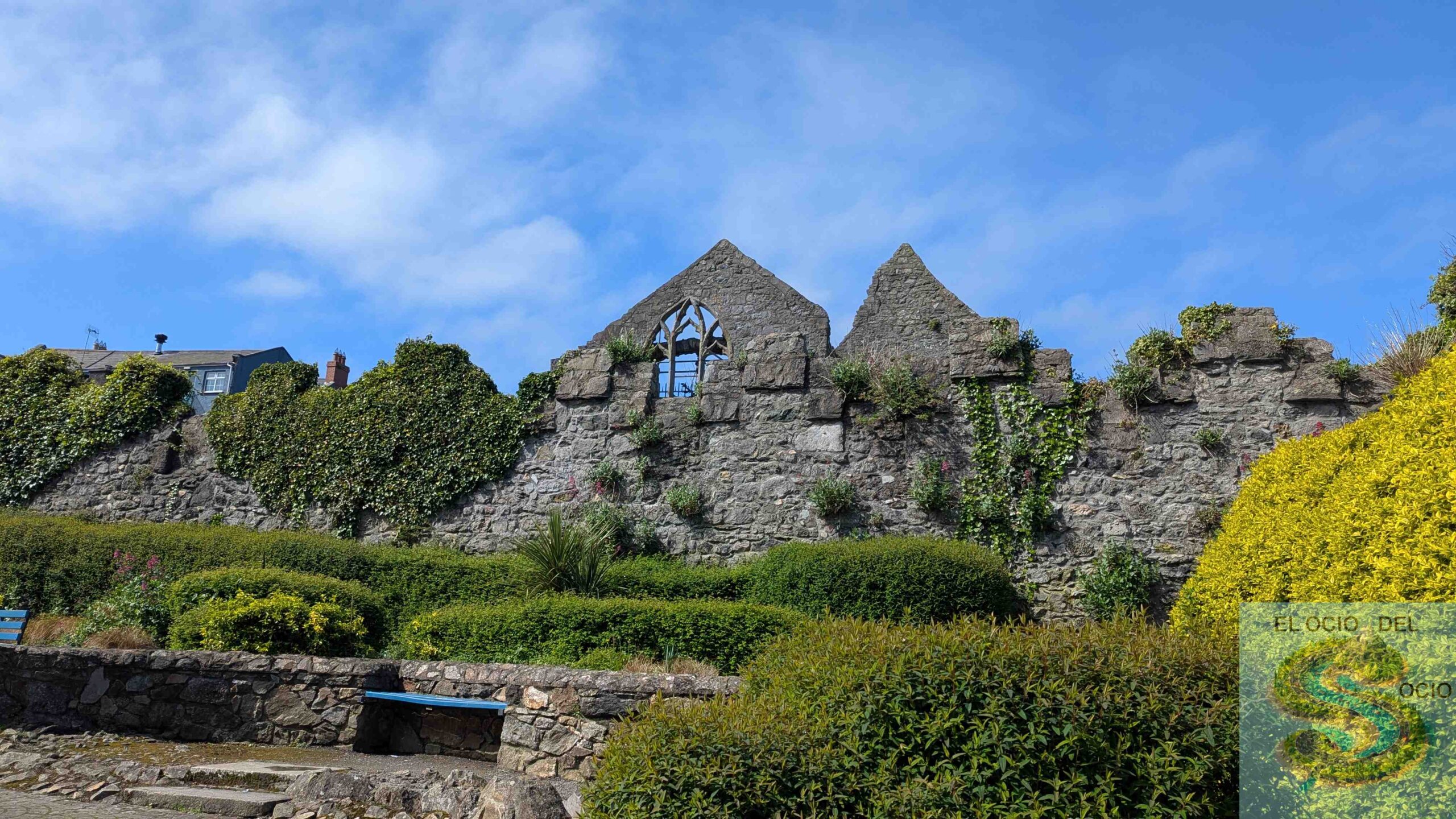 Ruinas Abadía St. Mary, Howth, Irlanda.
