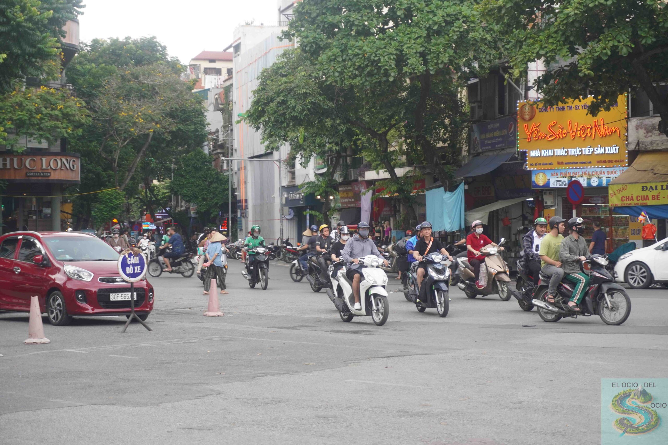trafico motos hanoi hanoi