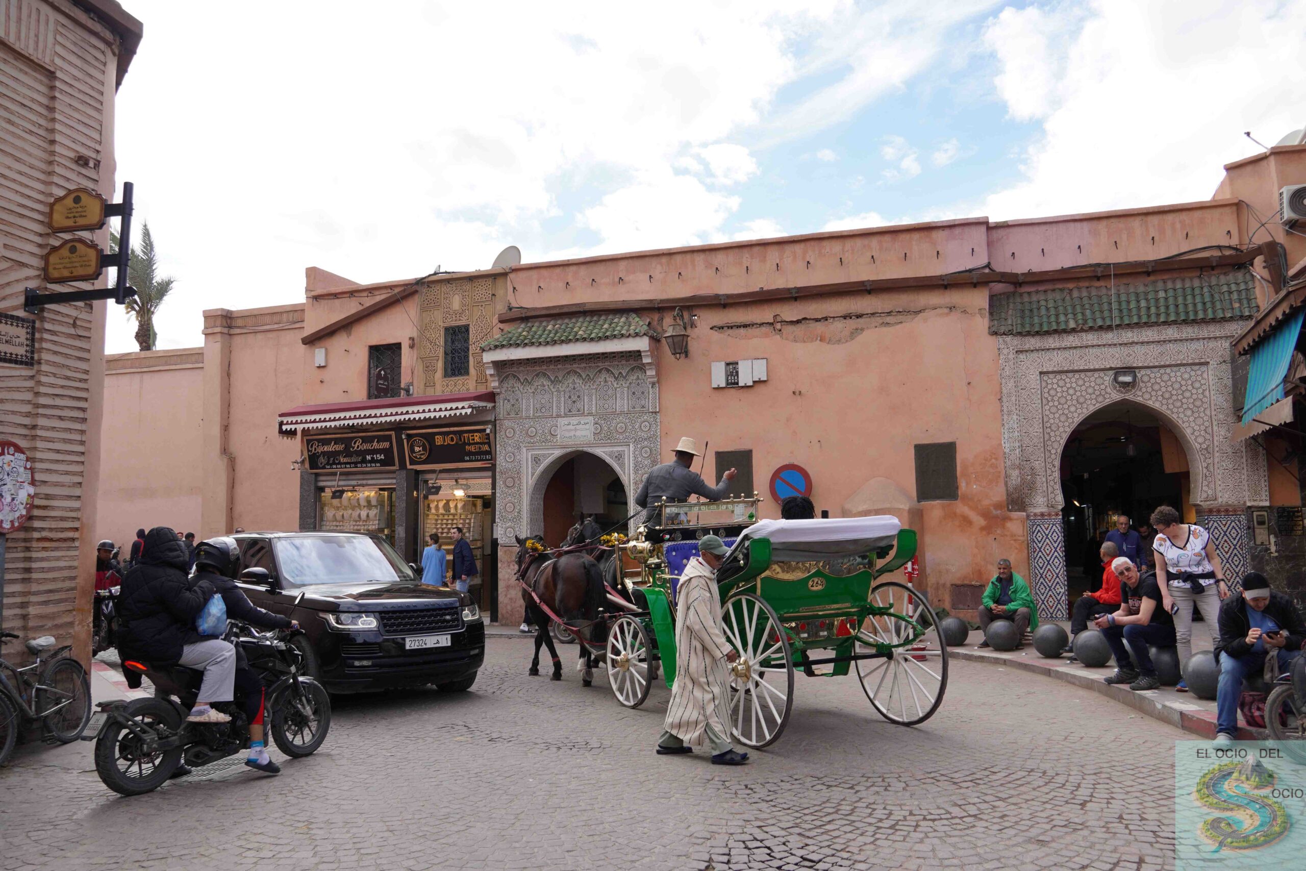Calles de Marrakech, Marruecos