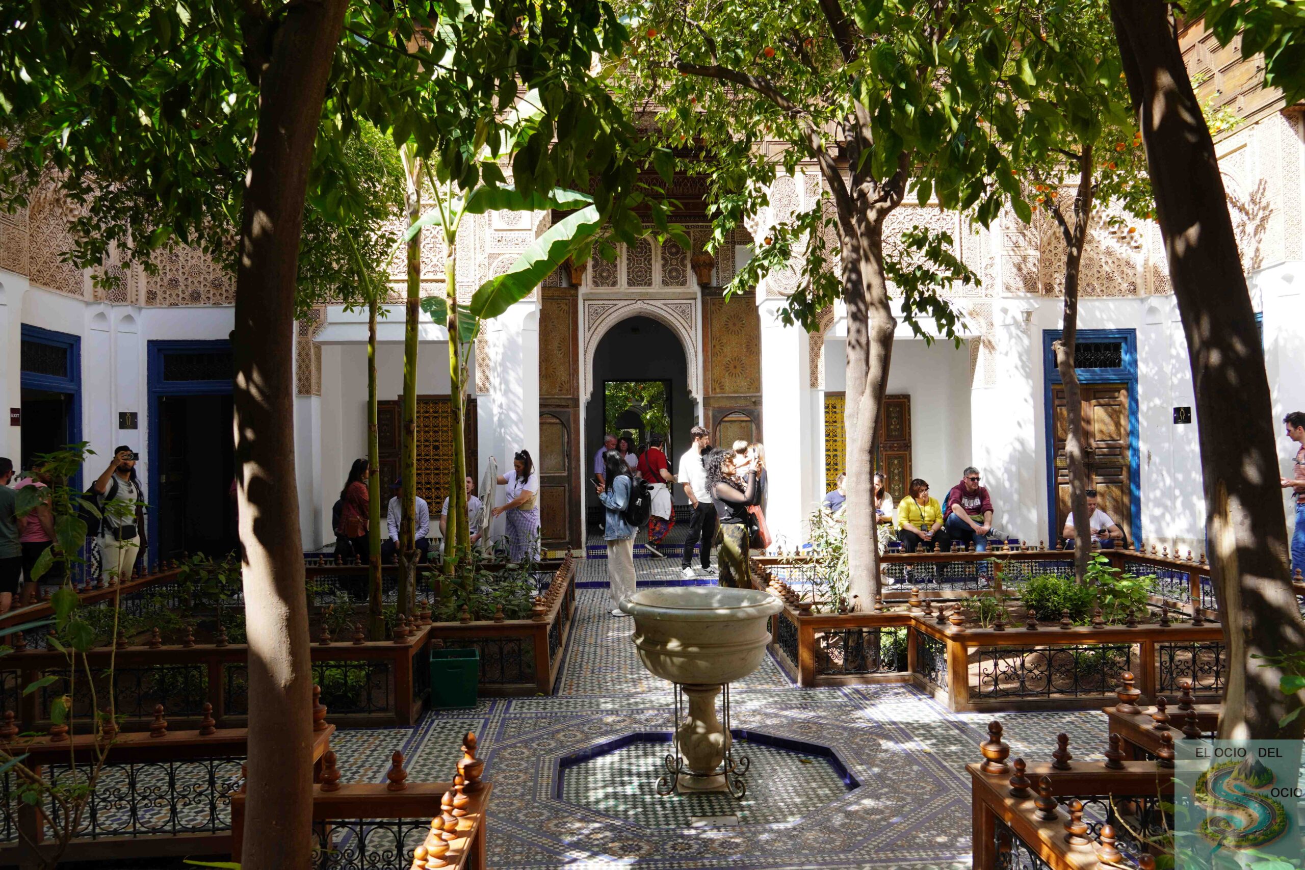 Palacio de la Bahía, Marrakech, Marruecos
