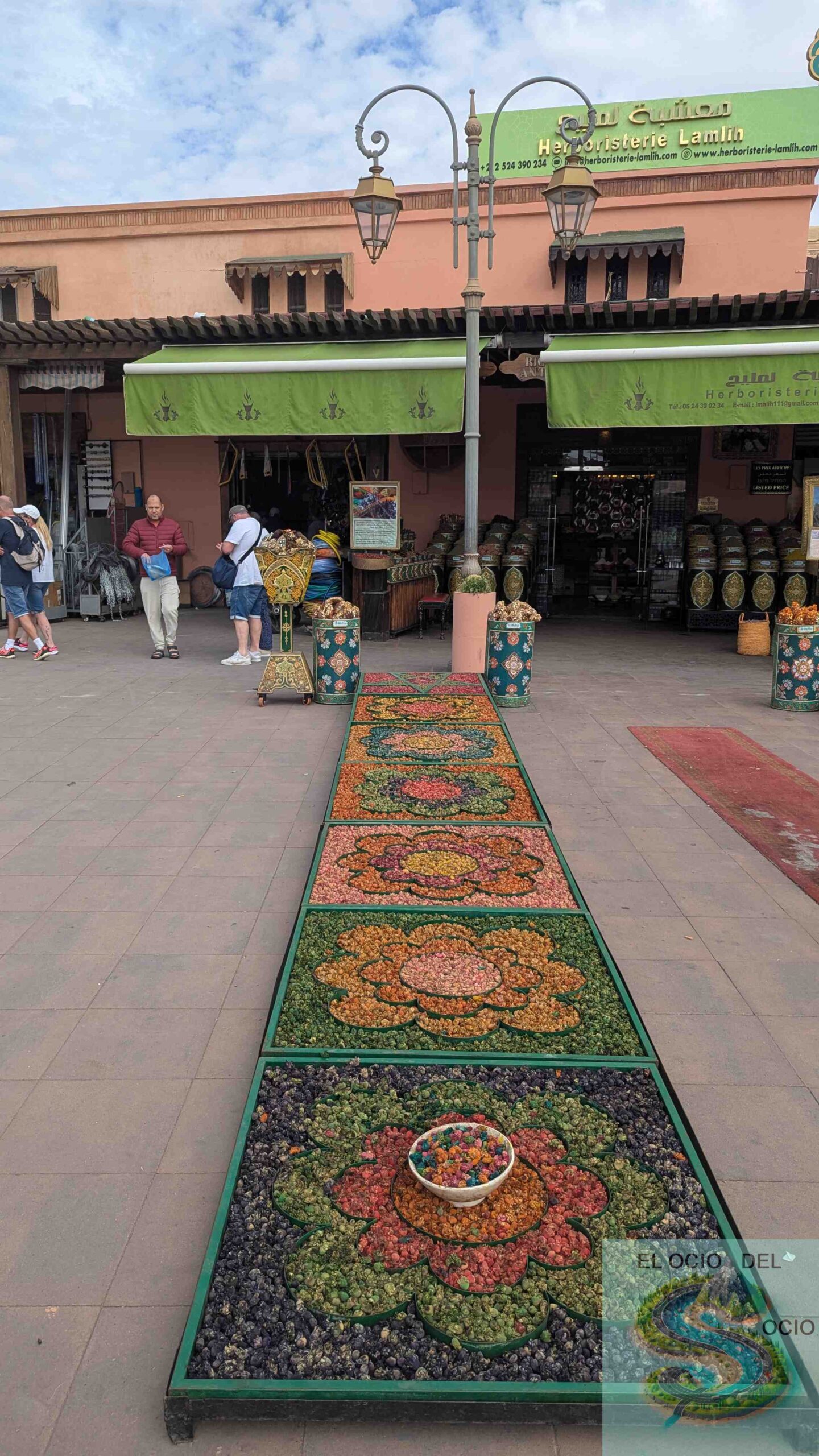Plaza de los hojalateros, Marrakech, Marruecos