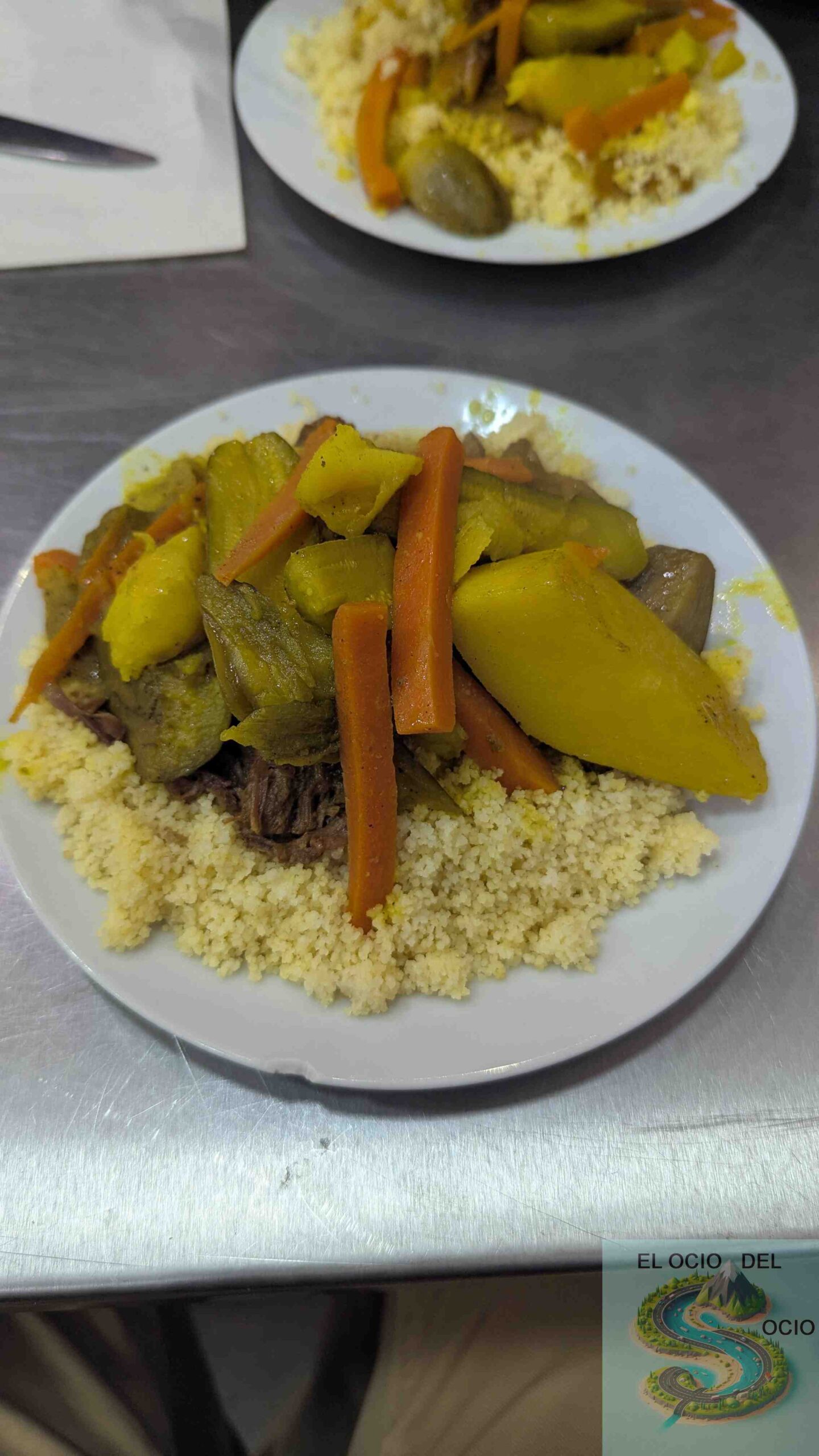 plato de cuscus comida