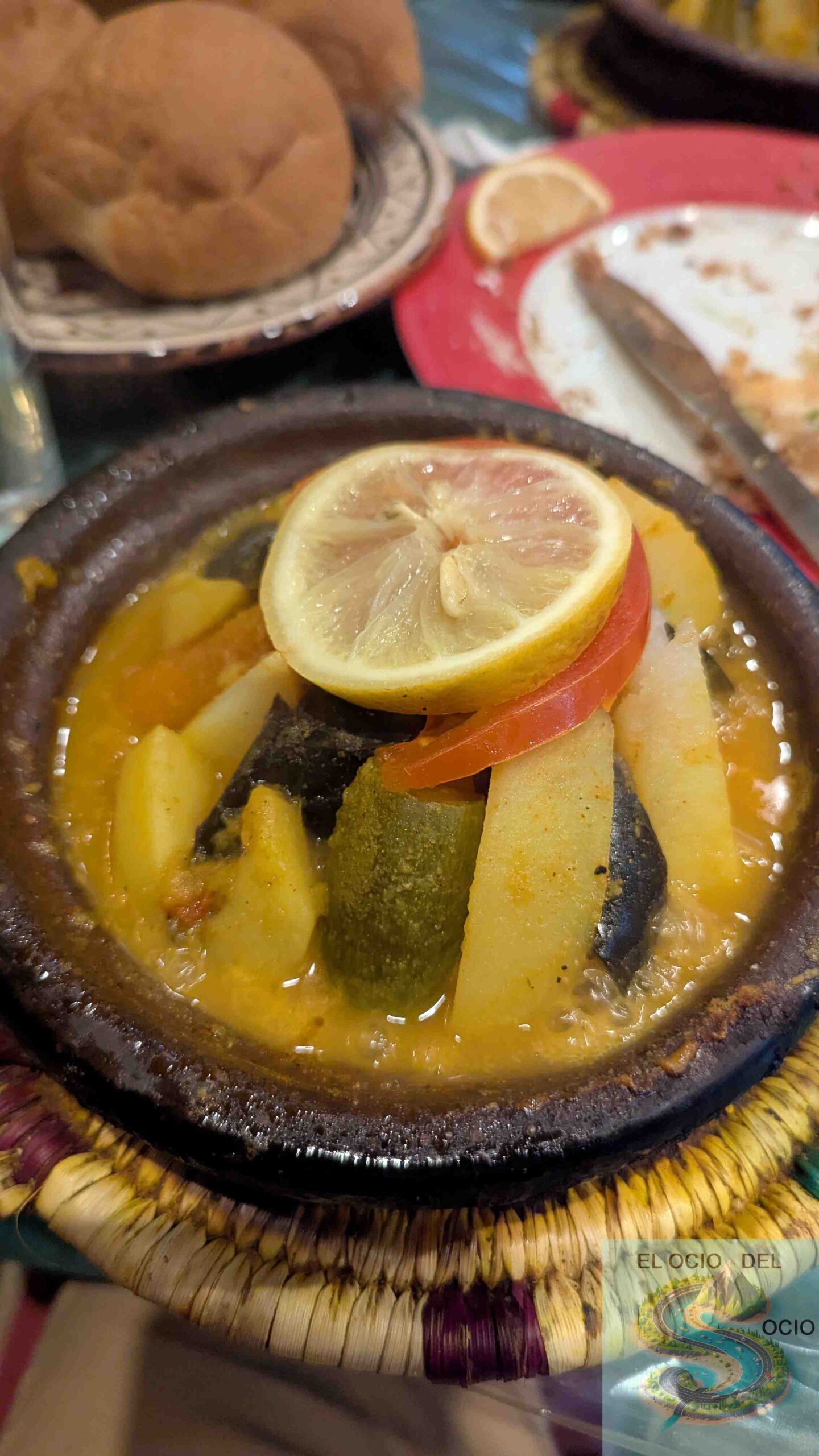 tajine de verduras comida