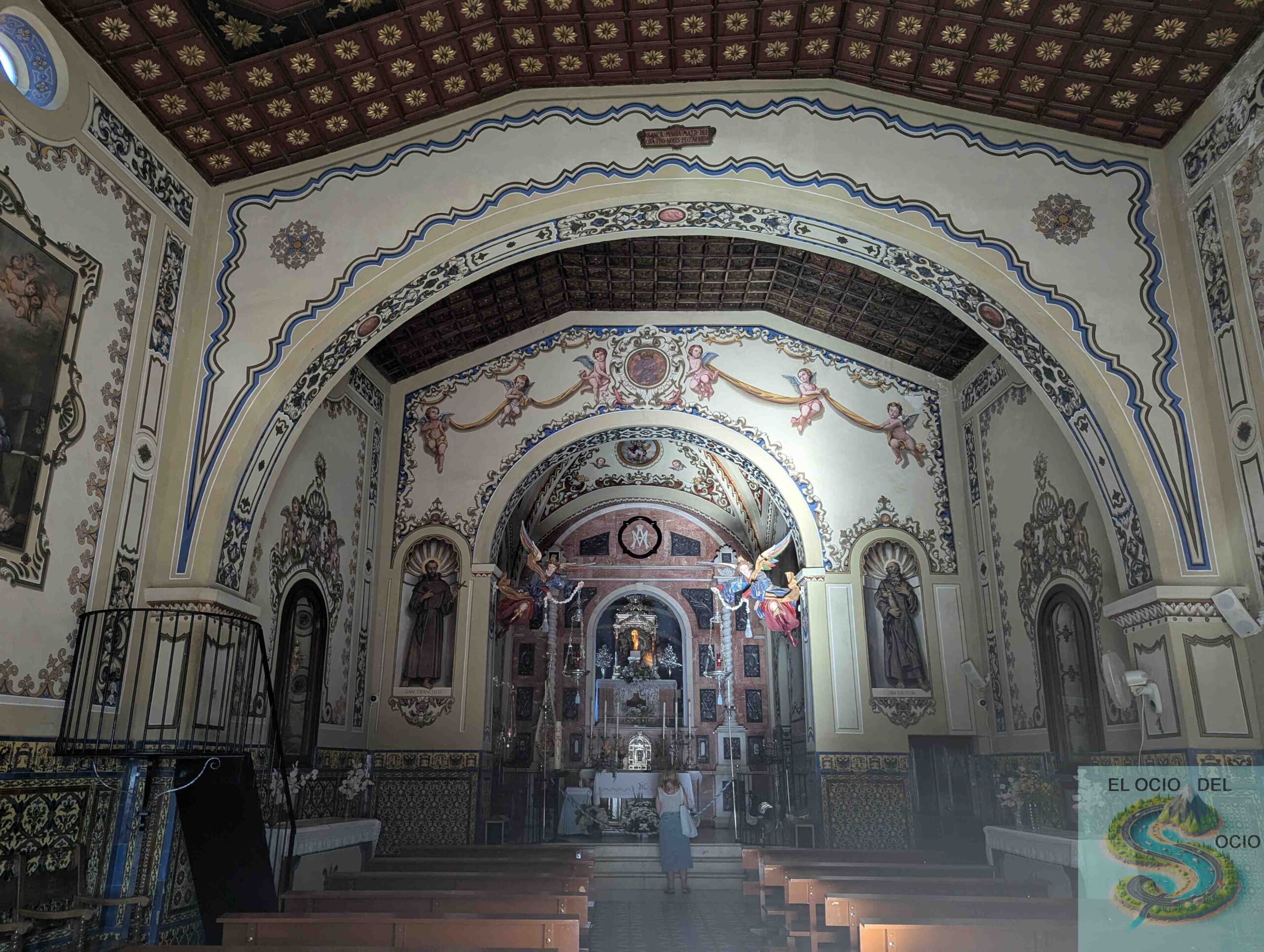 interior ermita pena arias peña arias montano