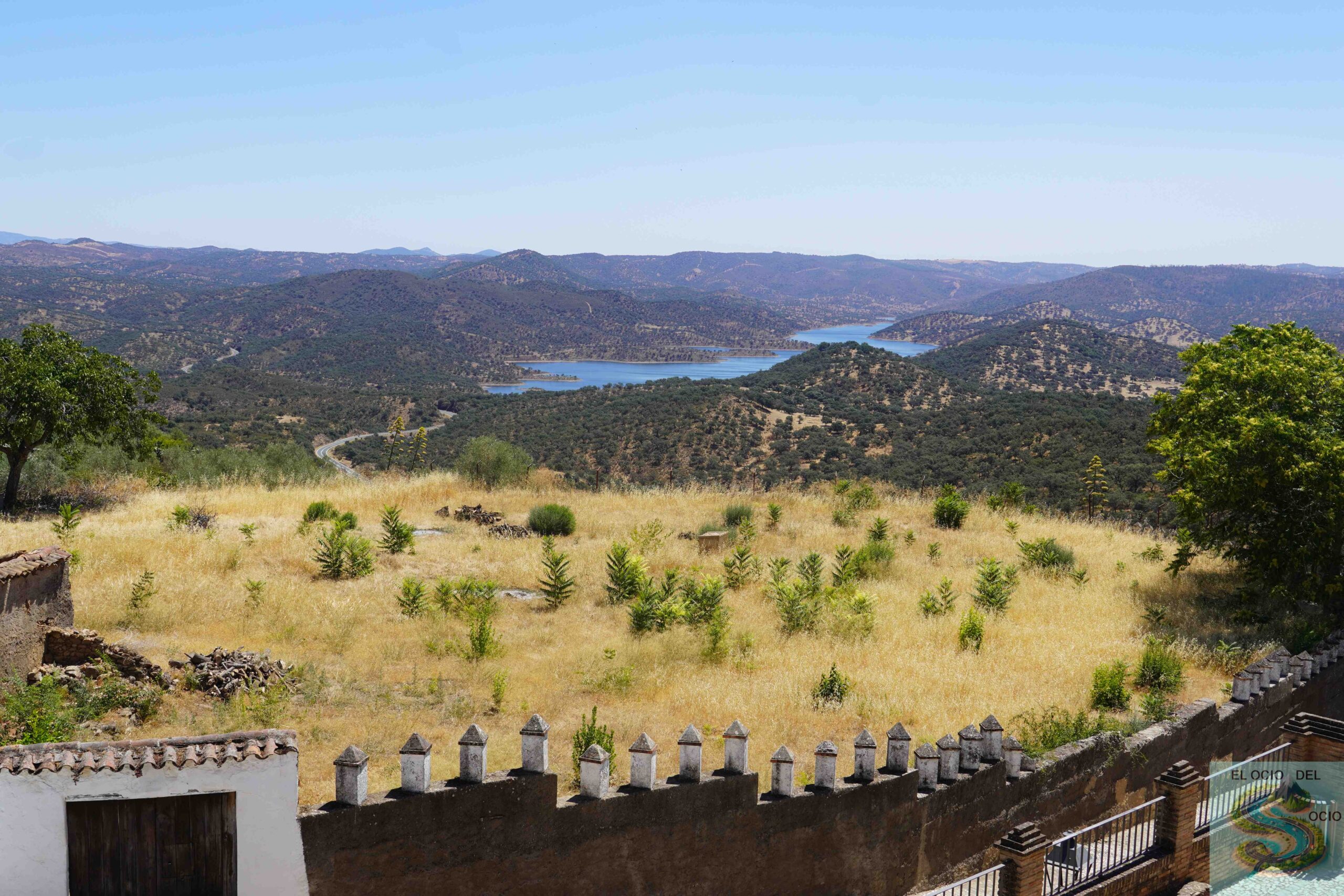 embalse desde zufre zufre